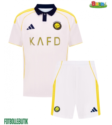 Al-Nassr Tredjeställ Barn 2025-26 Kortärmad (+ Korta byxor)